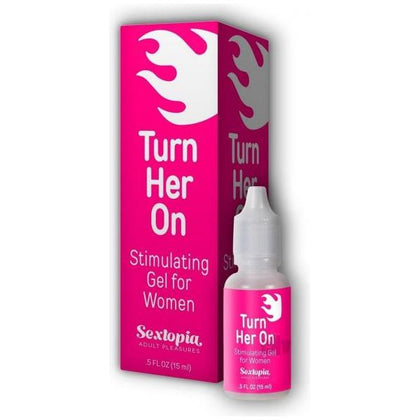 Introducing the SensaPleasure Turn Her On Gel .5oz - The Ultimate Clitoral Stimulation Experience for Women