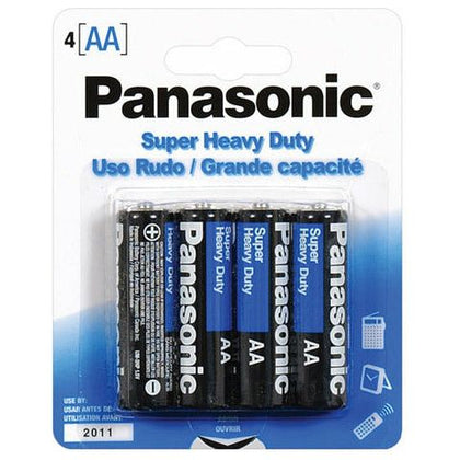 Panasonic AA Batteries - 4 Pack for Long-Lasting Power in Adult Toys