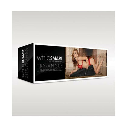 Whip Smart Try-Angle Cushion - Black: The Ultimate Positioning Aid for Unforgettable Pleasure