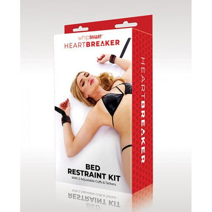 Whipsmart Heartbreaker Bed Restraint Kit - Black/Red

Introducing the Whipsmart Heartbreaker Bed Restraint Kit - Your Ultimate Pleasure Companion for Adventurous Couples