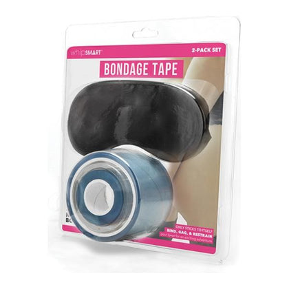 Whipsmart Bondage Tape - Clear: The Ultimate Self-Adhesive Restraint for Sensual Pleasure