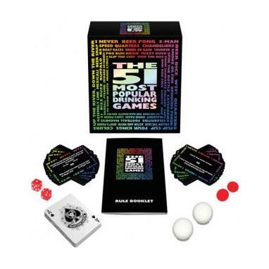 Introducing the Ultimate Collection of 51 Drinking Games - The Complete Party Entertainment Set! - Adult Naughty Store