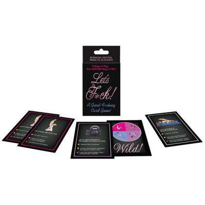 Introducing the Sensual Pleasures Let's F*ck Card Game - The Ultimate Game for Intimate Connections