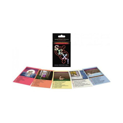 Kheper Games Sex! Adventurous Sex Card Game - Exciting Positions for Couples to Explore - Model: Ultimate Fantasy - For Him and Her - Pleasure-Filled Fun in Red, Orange, Yellow, White, and Li - Adult Naughty Store