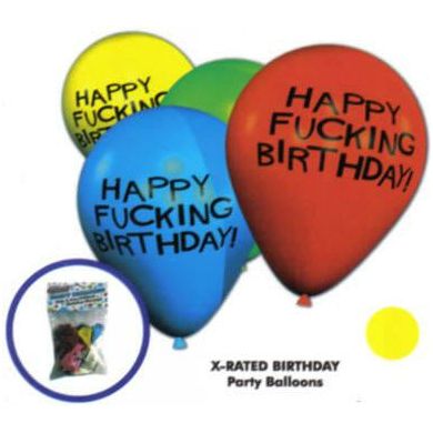 Birthday Bliss 11-inch Balloons - Pack of 8