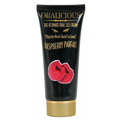 Hott Products Unlimited Oralicious Ultimate Oral Sex Cream 2 oz - Raspberry Parfait