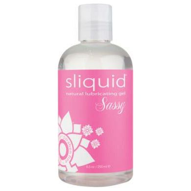 Sliquid Naturals Sassy Water-Based Anal Gel Lubricant 8.5oz - Enhanced Pleasure, Long-Lasting Comfort, Glycerin-Free, Paraben-Free - Adult Naughty Store