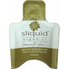 Sliquid Organics Silk Hybrid Lubricant - Intimate Pleasure Enhancer for Women - .17 oz Pillow - Organic Formula - Long-Lasting & Silky Smooth - Water & Silicone Based - Hypoallergenic & Sensi - Adult Naughty Store