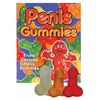 Adult Delights: Naughty Pleasures Penis Gummies - Model X123, Unisex, Oral Delight, Sensual Strawberry