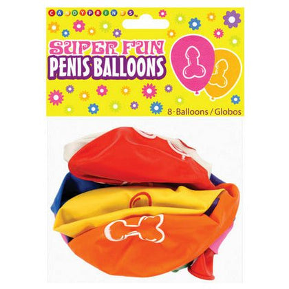 Introducing the ExciteMe Super Fun Penis Balloons - The Ultimate Inflatable Pleasure Delight (Model 8X) for All Genders in a Variety of Vibrant Colors!