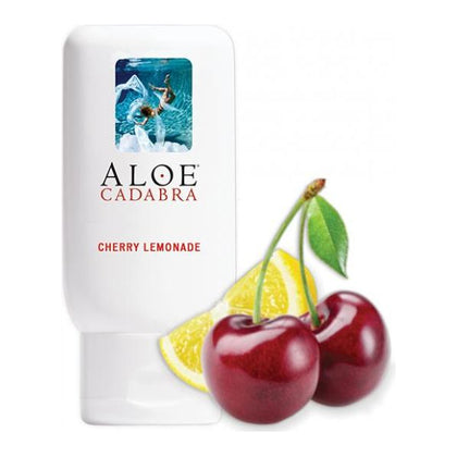 Aloe Cadabra Organic Lubricant - 2.5 Oz Bottle Cherry Lemonade - Adult Naughty Store