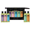 Kama Sutra Massage Tranquility Kit: Sensual Massage Oils for Couples, 5-Piece Set, Aromatherapy Blend with Essential Oils, Emollients, and Vitamin E, Romantic Getaway or Intimate Home Use, 2 fl oz Bottles