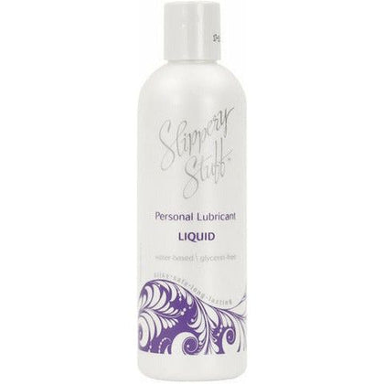Slippery Stuff Liquid Personal Lubricant - 8 oz Bottle, Water-Soluble, Long-Lasting, Intensify Sexual Stimulation, Gender-Neutral, All-Area Pleasure, Clear