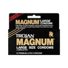 Trojan Magnum XL Lubricated Condoms - Extra Large Size for Enhanced Pleasure and Protection - Pack of 12