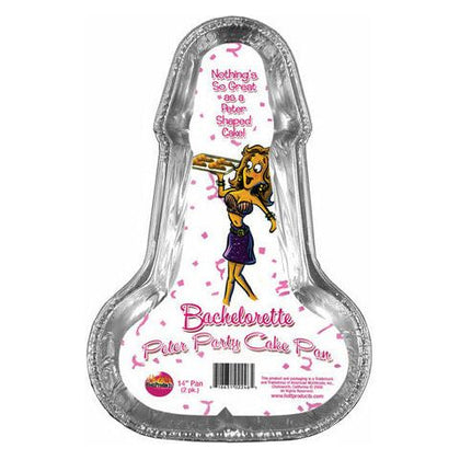 Bachelorette Disposable Peter Party Cake Pan - Large Pack of 2

Introducing the Bachelorette Disposable Peter Party Cake Pan - Large Pack of 2, the Ultimate Naughty Delight for Your Bachelorette Celebration!