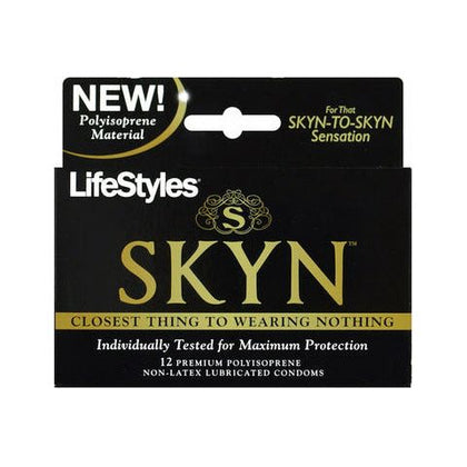 SKYN Non-Latex Condoms - Ultimate Sensitivity for Enhanced Pleasure - Box of 12