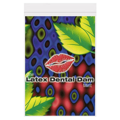 Introducing the Minty Fresh Latex Dental Dam - The Ultimate Oral Pleasure Protector for All Genders!