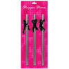 Introducing the Sensual Pleasures Stripper Straws 3 Pack - The Ultimate Adult Party Accessory! - Adult Naughty Store