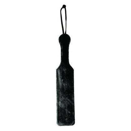 Leather Paddle Black - The Sensual Spanking Experience for Couples - Model LPB-001 - Unisex - Intense Pleasure - Black