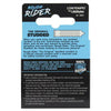 Rough Rider Studded Condom 3 Pack - Enhance Pleasure with Textured Stimulation for Men and Women