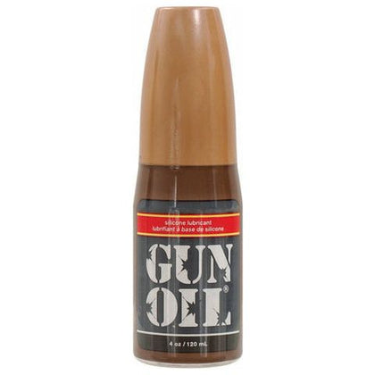 Gun Oil Silicone Lubricant 4oz - The Ultimate High-Tech Pleasure Enhancer for Men - Adult Naughty Store