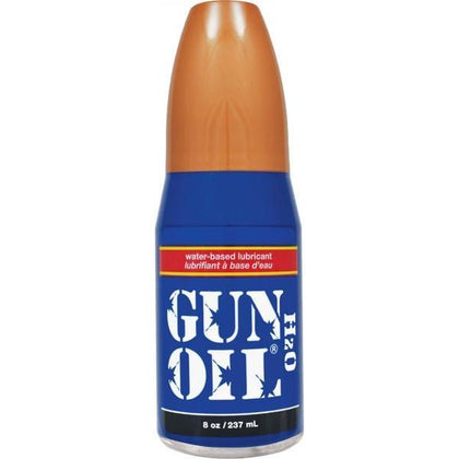 Gun Oil H2O Water-Based Lubricant - Long-Lasting Moisture for Enhanced Pleasure - 8 oz Bottle