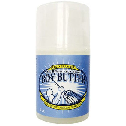 Boy Butter H2O Based Lubricant 2oz: The Ultimate Water-Based Pleasure Enhancer for Intimate Moments