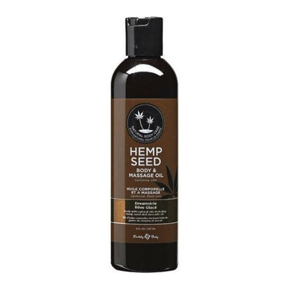 Hemp Seed Dreamsicle Massage and Body Oil - Pure Botanical Blend for Ultimate Relaxation and Nourishment - Adult Naughty Store