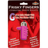 Frisky Fingers Silicone Finger Vibrator - Intense Pleasure for Her, Clitoral Stimulation - Midnight Black - Adult Naughty Store