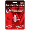 Introducing the SensaVibe Tongue Dinger Vibrating Tongue Ring - Model X1: The Ultimate Pleasure Enhancer for Unforgettable Intimacy - Pink - Adult Naughty Store