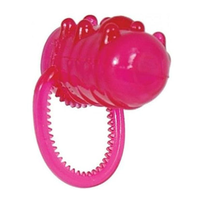 Introducing the SensaVibe Tongue Dinger Vibrating Tongue Ring - Model X1: The Ultimate Pleasure Enhancer for Unforgettable Intimacy - Pink - Adult Naughty Store