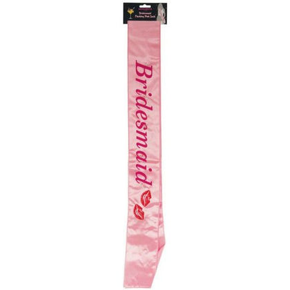 Pink Bridesmaid Flashing Sash - The Perfect Party Accessory for a Memorable Celebration! - Adult Naughty Store