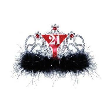 21st Birthday Flashing Tiara - The Ultimate Celebration Crown for Your Special Day!