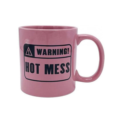 Island Dogs Attitude Mug Warning Hot Mess - 22 Oz