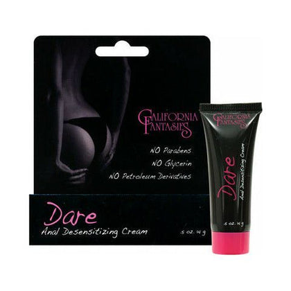 Introducing the Dare Anal Desensitizing Cream - .5 oz Tube Boxed: The Ultimate Pleasure Enhancer for Intimate Adventures!
