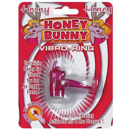 Introducing the Sensation-Seeker Honey Bunny Vibro-Ring - The Ultimate Pleasure Companion for Couples