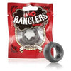 Screaming O RingO Rangler Cannonball Black Silicone Erection Ring for Men - Enhance Stamina, Intensify Orgasms, and Prevent Premature Ejaculation