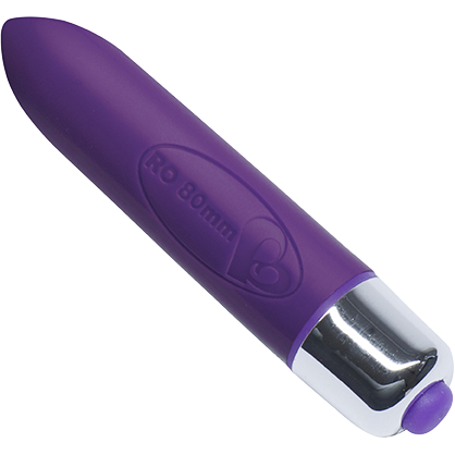 RO-80mm Color Me Orgasmic 7-Speed Bullet Vibrator - Unleash Pleasure with Sensational Color-Changing Stimulation