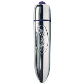 Rocks-Off RO-80mm Silver Bullet Vibrator - Explosive Arousal and Intense Pleasure for All Genders - Waterproof and Powerful Silver Bullet Vibe for Targeted Stimulation