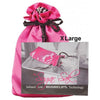 Introducing the Sugar Sak Anti-Bacterial Toy Bag X Large - Pink: The Ultimate Protection for Your Intimate Accessories