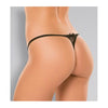 Adore Pixie Panty Black O-S: Sensual Lace Thong Lingerie - Model APX-001 - Women's Intimate Pleasure - One Size Fits Most (26
