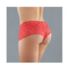 Adore Candy Apple Panty Red O-s: Seductive Women's Lace Thong Lingerie, Model AP-001, for Sensual Pleasure, Size: One Size