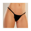 Adore Wetlook Panty Black O-S: Seductive Women's Low Waist Y-Back Lingerie, Perfect for Intimate Moments, Size 26-32.5 inches