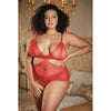 Allure Lace Peek A Boo Chemise & Ouverte G-string Red Qn

Introducing the Allure Lace Peek A Boo Chemise & Ouverte G-string Red Qn: Sensual Lingerie Set for Women - Model AL-CPB-RED-QN - Adult Naughty Store