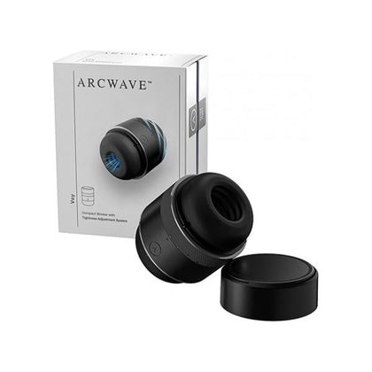 Arcwave Voy Compact Stroker - Merkel-Ranvier Receptor Targeting Penis Pleasure Device - Model V-200 - Male - Full Coverage Pleasure - Black