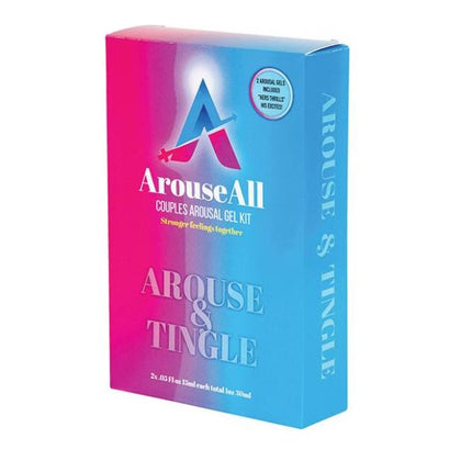 Introducing the SensaPleasure Couples ArouseAll Tingle Kit - Model X7: The Ultimate Pleasure Experience for Couples