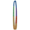Beistle Rainbow Beads Pack of 6 - Vibrant Pride Accessories for Festive Celebrations