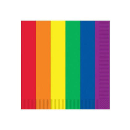 Rainbow Pride Luncheon Napkins - Pack of 16 - Adult Naughty Store