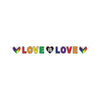 Beistle Love Is Love Streamer - Vibrating Pleasure Wand - Model LIL-100 - Unisex - Intimate Stimulation - Rainbow