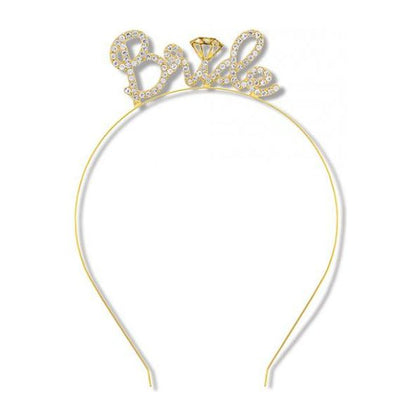 Beistle Rhinestone Bride Headband - Elegant Hair Accessory for Brides